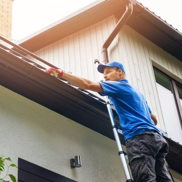 safely remove all debris, clean and rinse your gutters getting you back to normal